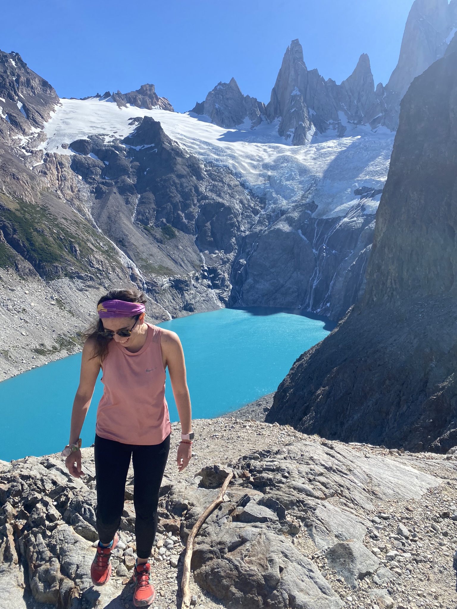 Luisina at Fushimi Inari torii gates, Kyoto